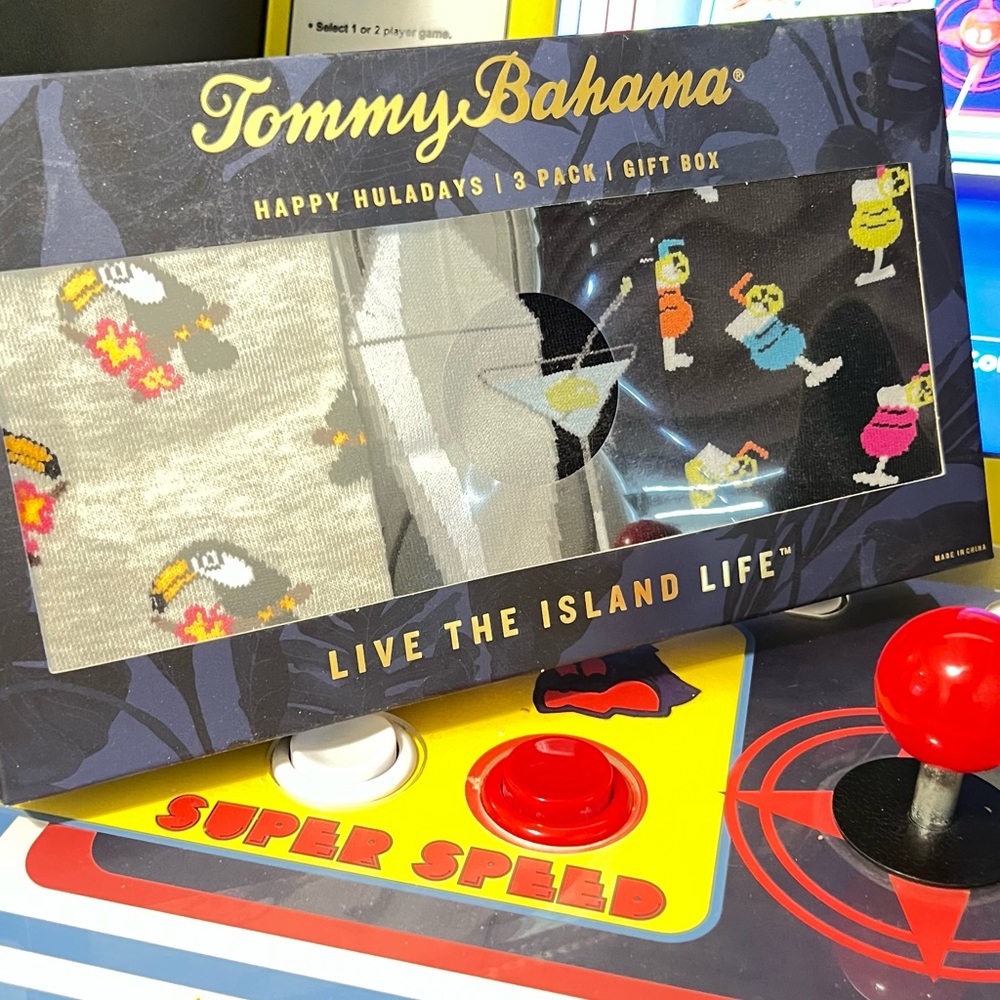 Tommy Bahama Holiday Socks Gift Box